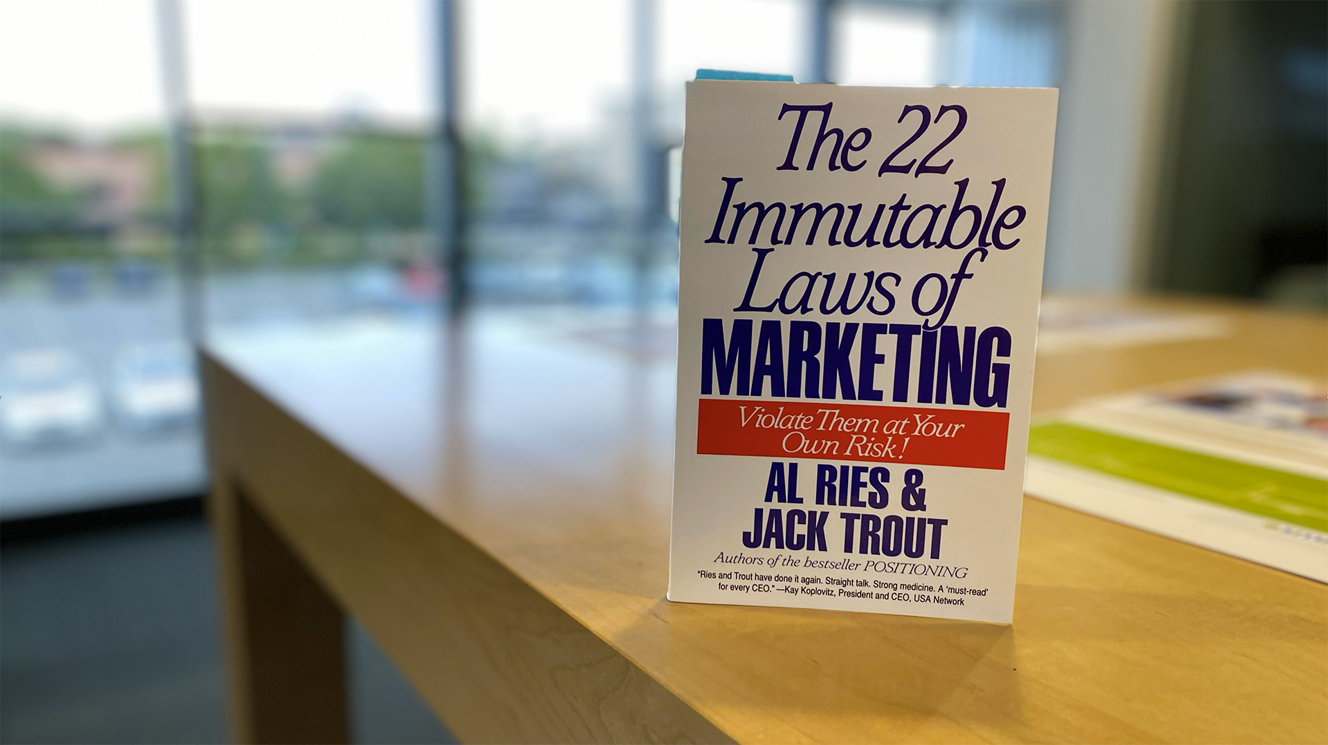 Book Report: The 22 Immutable Laws of Marketing